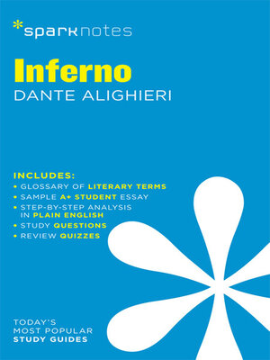 cover image of Inferno: SparkNotes Literature Guide